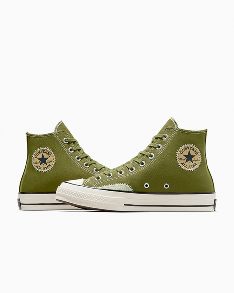 Converse Chuck 70 Crafted Ollie Patch Groen Groen | 528109TQY