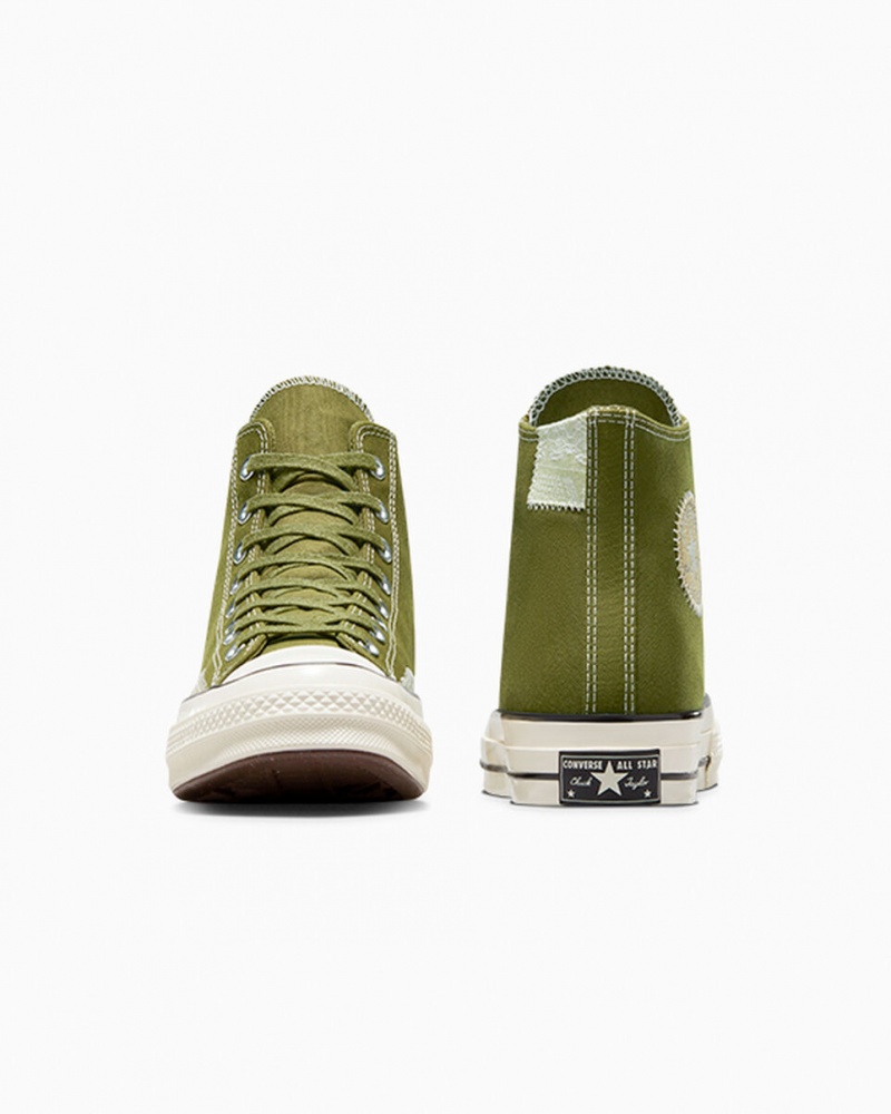 Converse Chuck 70 Crafted Ollie Patch Groen Groen | 528109TQY