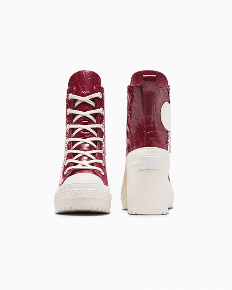 Converse Chuck 70 De Luxe Heel Embossed Cabernet / Cabernet / Egret | 120634UJP