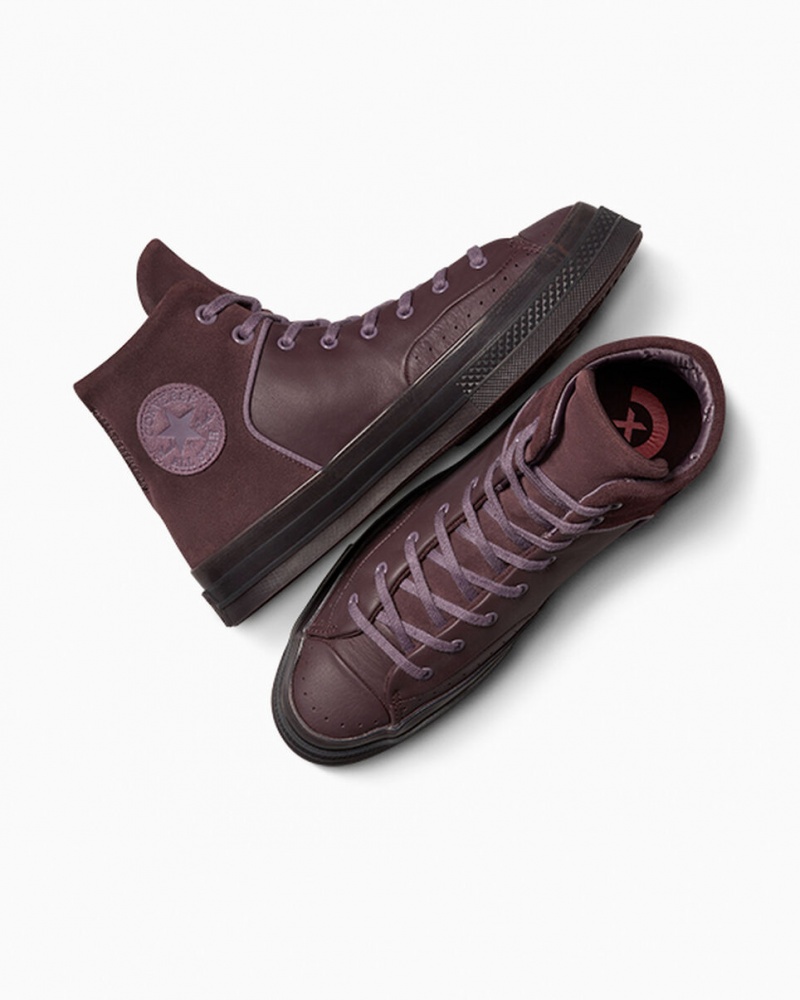 Converse Chuck 70 Marquis Leren Grijs | 216984DSM