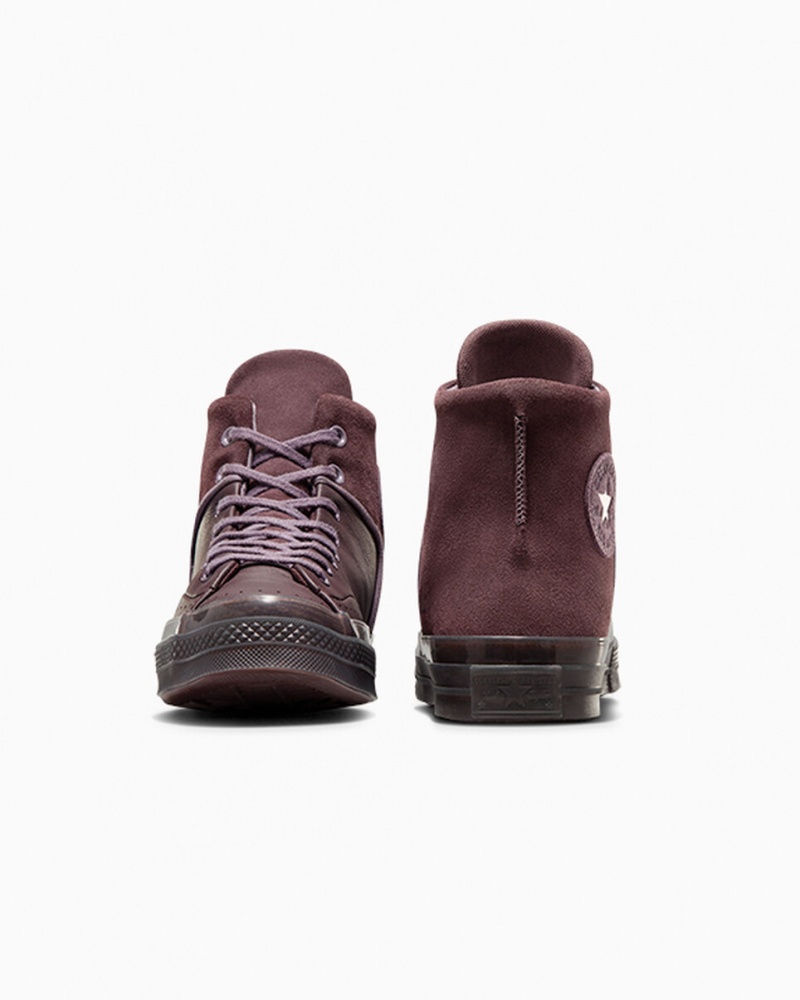 Converse Chuck 70 Marquis Leren Grijs | 216984DSM