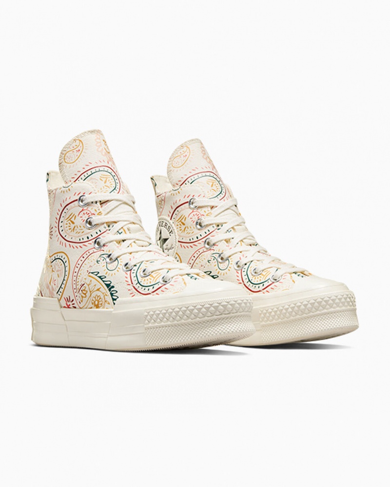 Converse Chuck 70 Plus Crafted Evolution Zwart Roze | 154372FTS