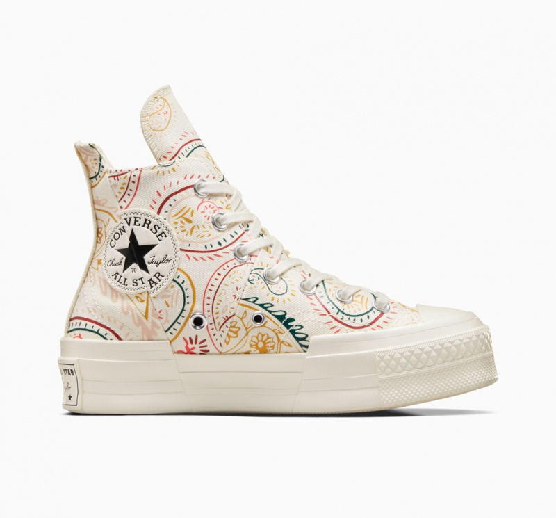 Converse Chuck 70 Plus Crafted Evolution Zwart Roze | 154372FTS