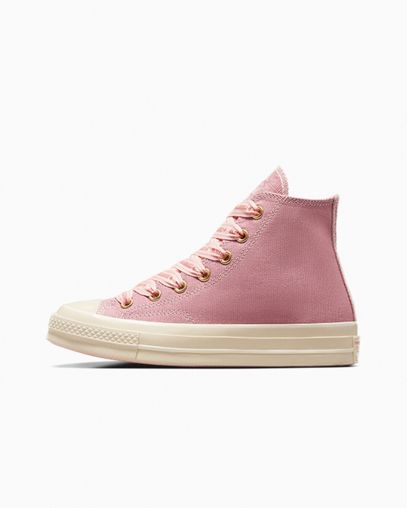 Converse Chuck 70 Ribbon Laces Roze | 053972GKZ