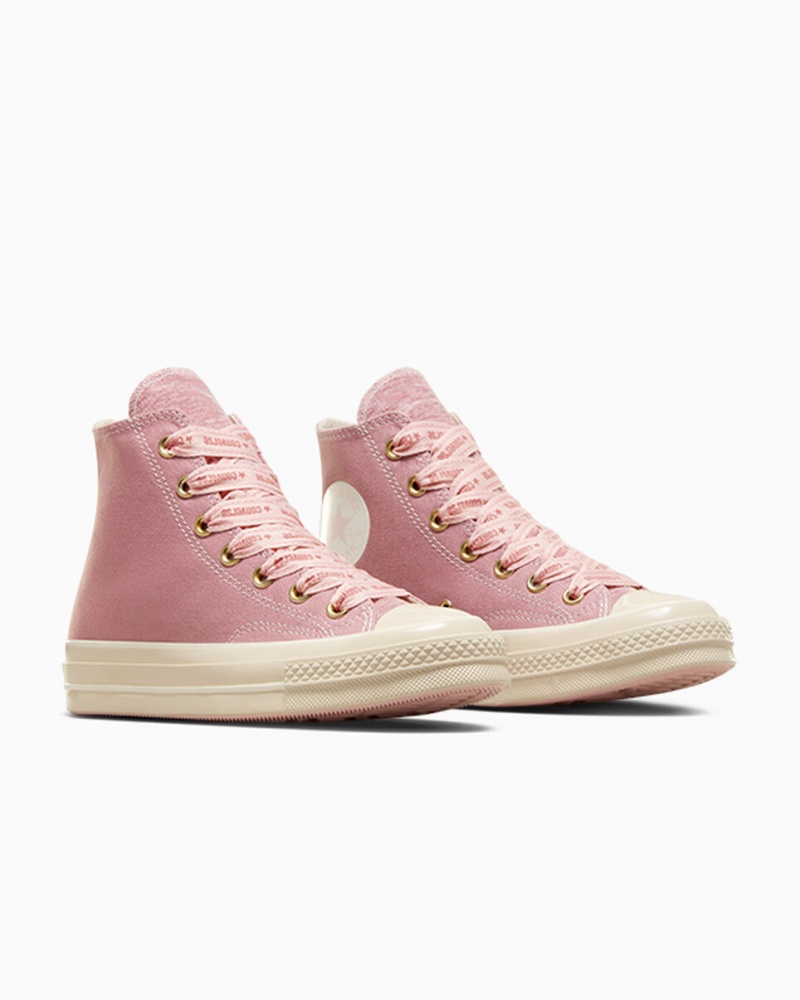 Converse Chuck 70 Ribbon Laces Roze | 053972GKZ