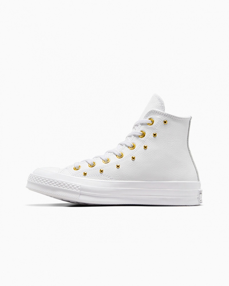 Converse Chuck 70 Star Studded Wit Wit Goud | 145369INY