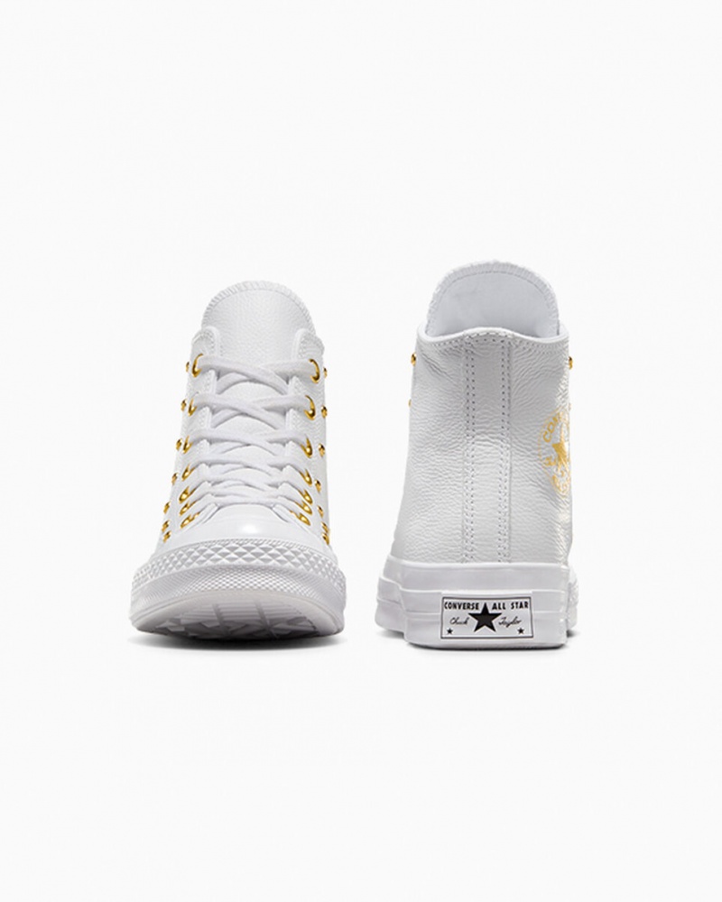 Converse Chuck 70 Star Studded Wit Wit Goud | 145369INY