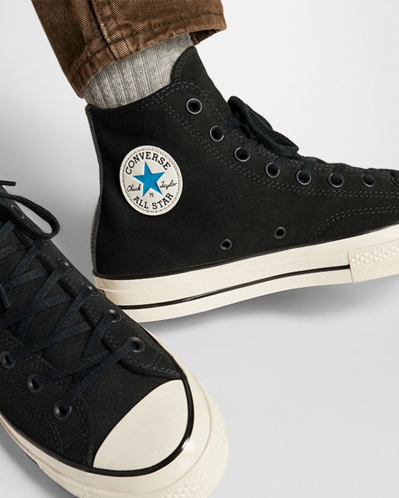 Converse Chuck 70 Suede Zwart Blauw | 390826KYW