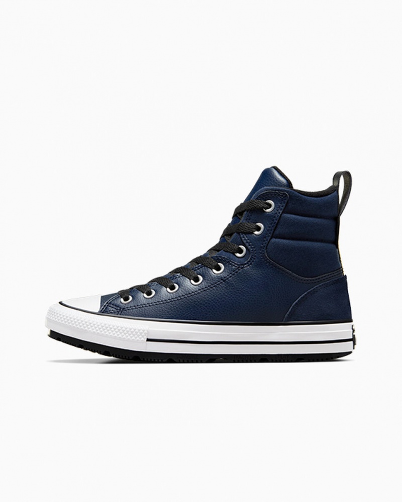 Converse Chuck Taylor All Star Berkshire Boot Obsidian Zwart Wit | 872190CUV