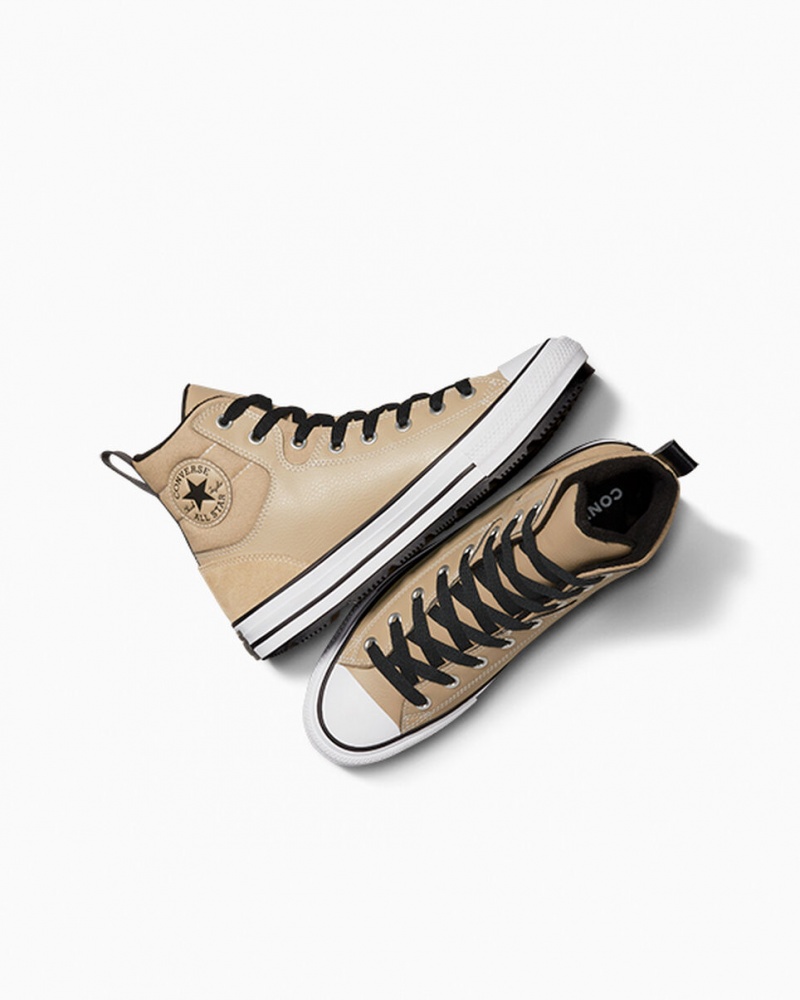 Converse Chuck Taylor All Star Berkshire Boot Khaki Zwart Wit | 831726UIZ