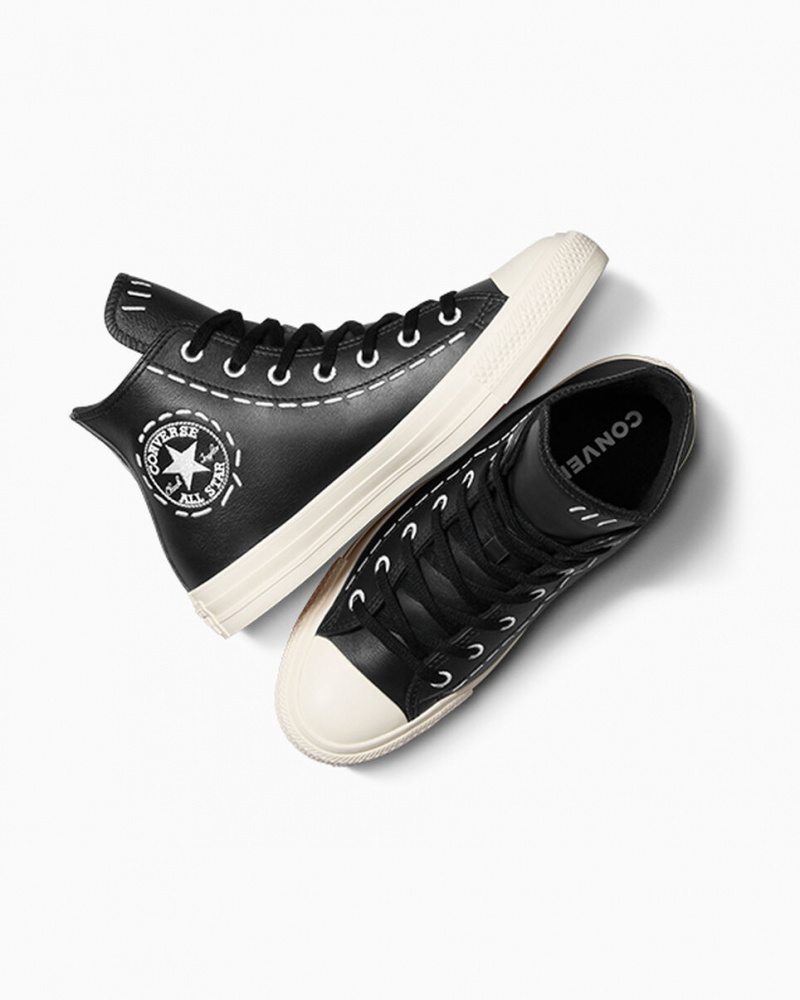 Converse Chuck Taylor All Star Bold Stitch Zwart Zwart | 871964UON