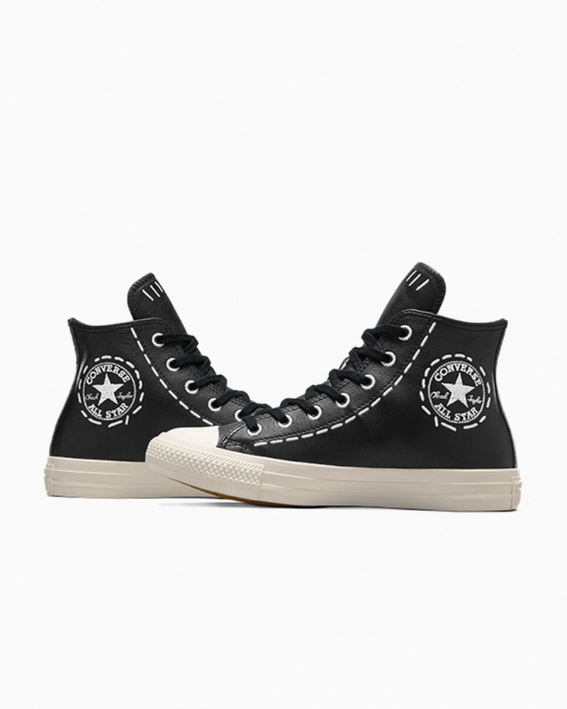 Converse Chuck Taylor All Star Bold Stitch Zwart Zwart | 871964UON