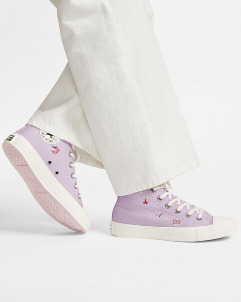 Converse Chuck Taylor All Star Butterfly Wings Zwart | 128079LNH