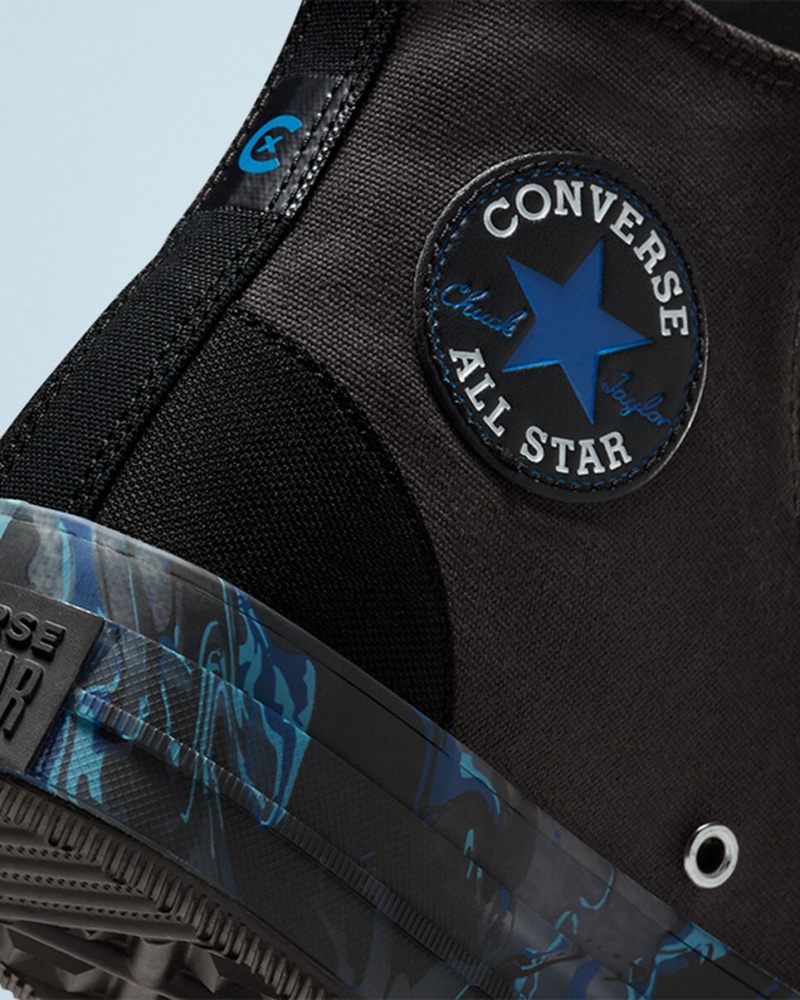 Converse Chuck Taylor All Star CX Marbled Zwart Koningsblauw | 647350VCW