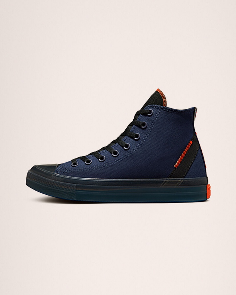 Converse Chuck Taylor All Star CX Stretch Canvas Donkerblauw Zwart Mango | 345167RMI