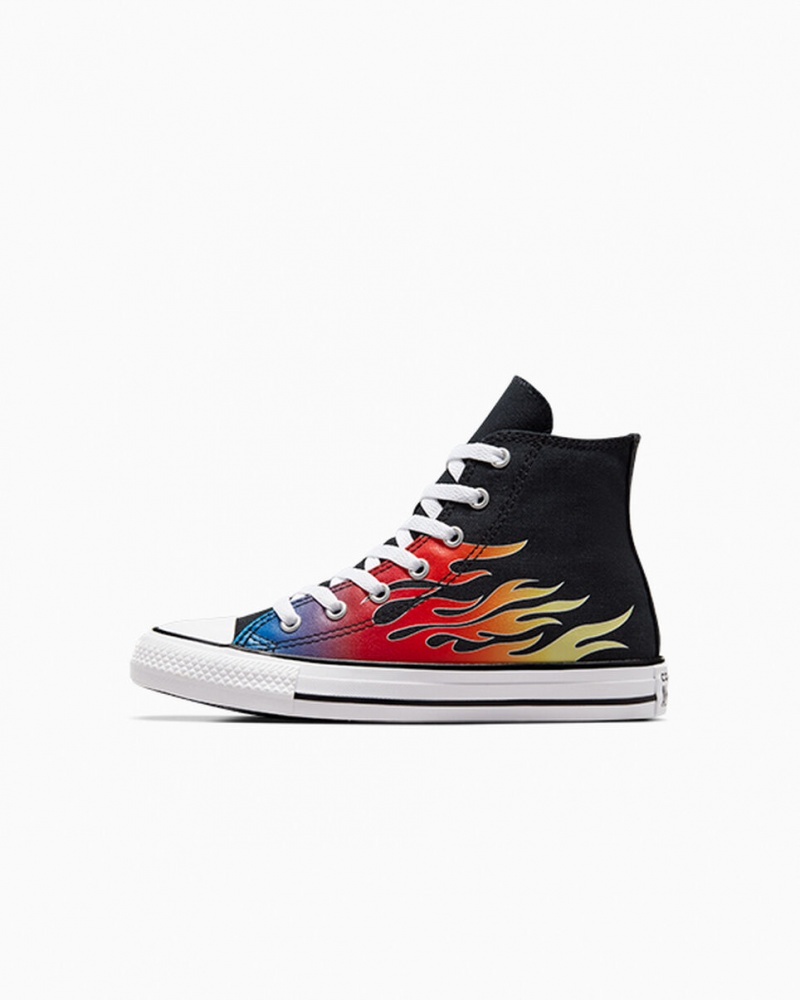 Converse Chuck Taylor All Star Cars Zwart Zwart Wit | 124879MSW