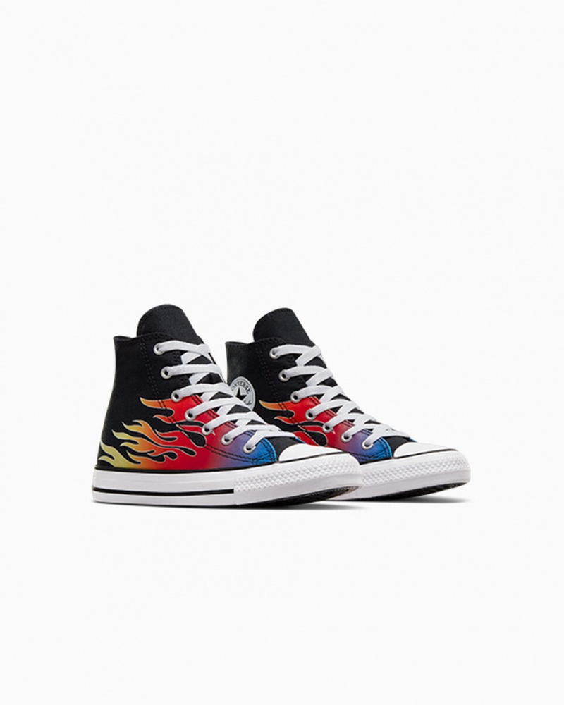 Converse Chuck Taylor All Star Cars Zwart Zwart Wit | 124879MSW