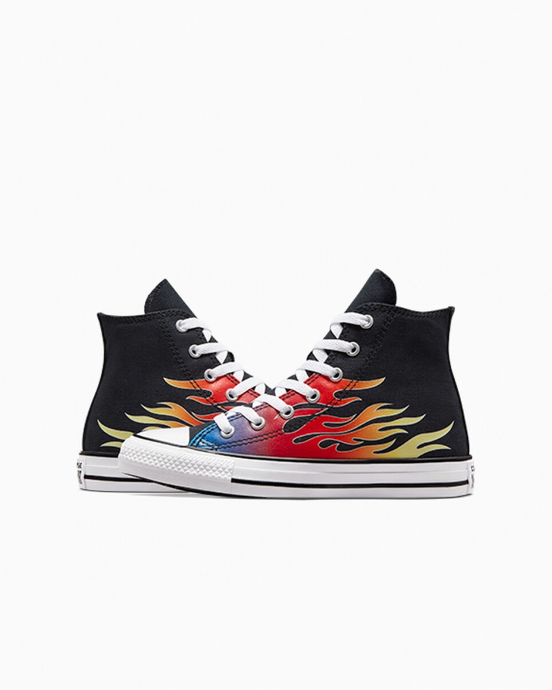 Converse Chuck Taylor All Star Cars Zwart Zwart Wit | 124879MSW