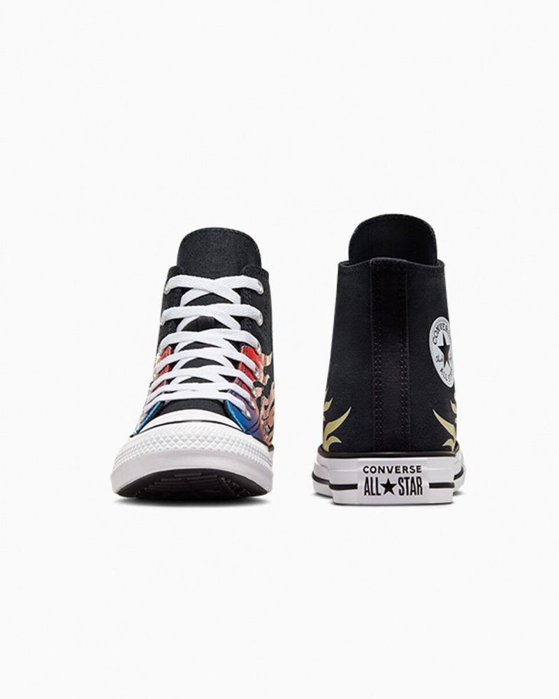 Converse Chuck Taylor All Star Cars Zwart Zwart Wit | 124879MSW