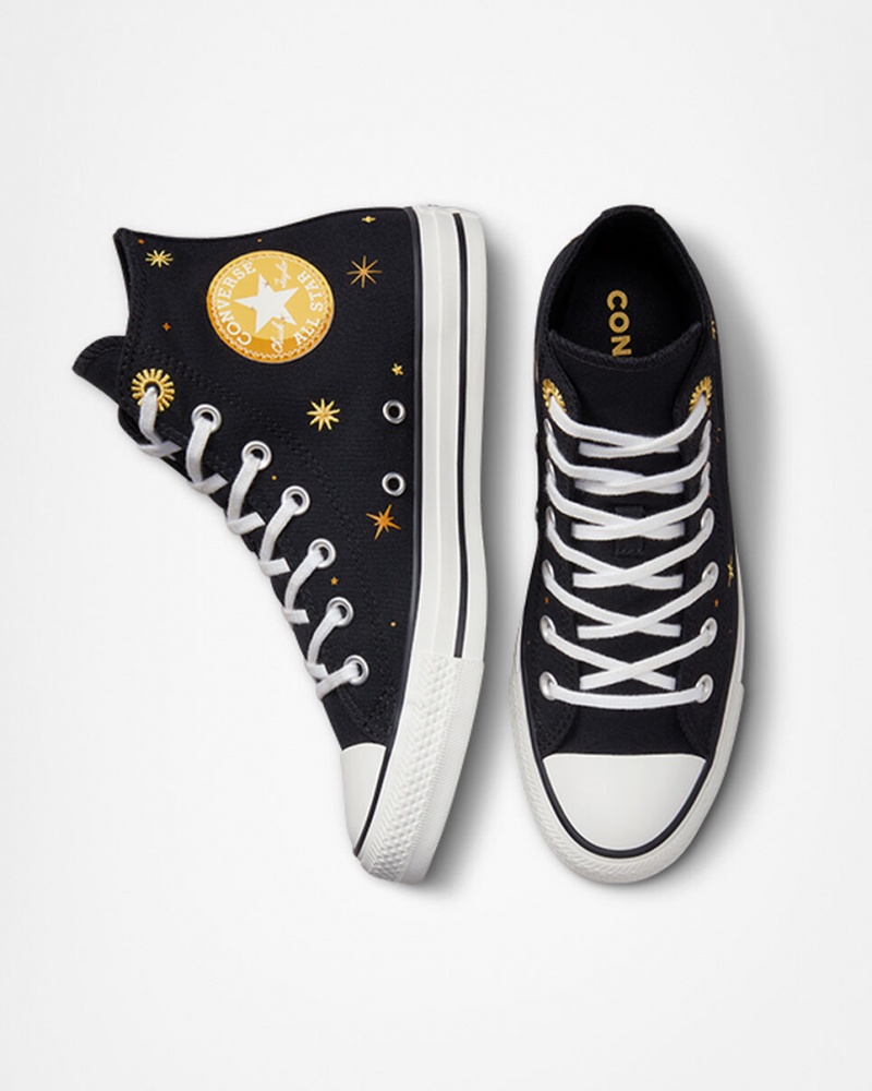 Converse Chuck Taylor All Star Celestial Zwart Geel | 869102FOX