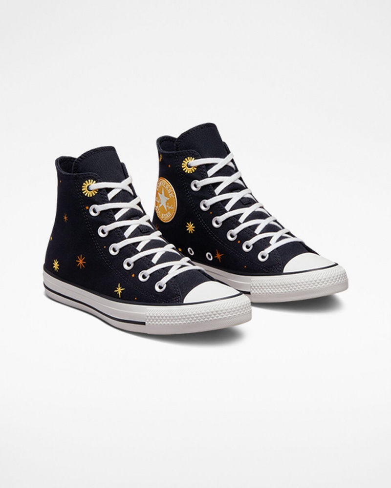 Converse Chuck Taylor All Star Celestial Zwart Geel | 869102FOX