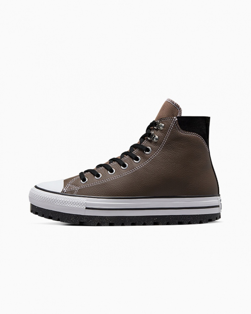 Converse Chuck Taylor All Star City Trek Waterdichte Boot Zwart Wit | 958732UVJ