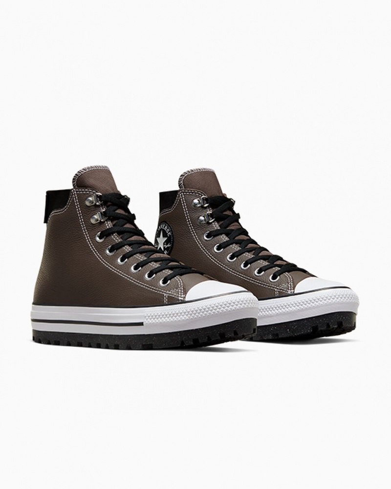 Converse Chuck Taylor All Star City Trek Waterdichte Boot Zwart Wit | 958732UVJ