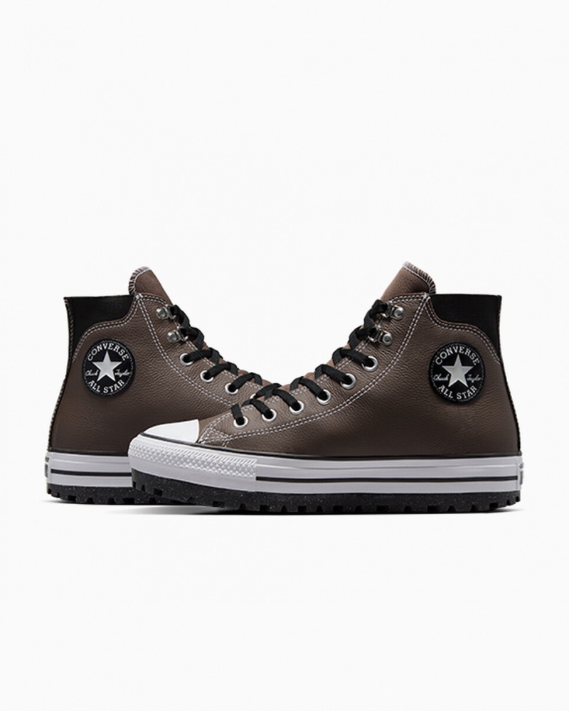 Converse Chuck Taylor All Star City Trek Waterdichte Boot Zwart Wit | 958732UVJ