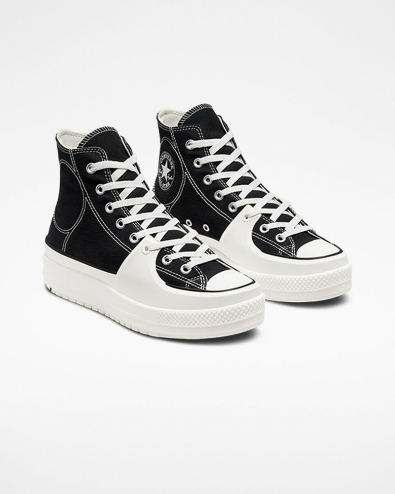 Converse Chuck Taylor All Star Construct Zwart Wit | 956370FLT