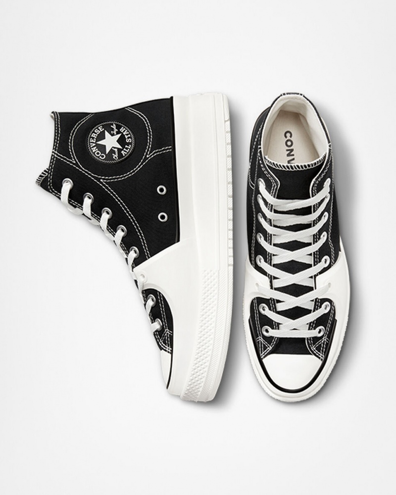 Converse Chuck Taylor All Star Construct Zwart Wit | 638475FNB