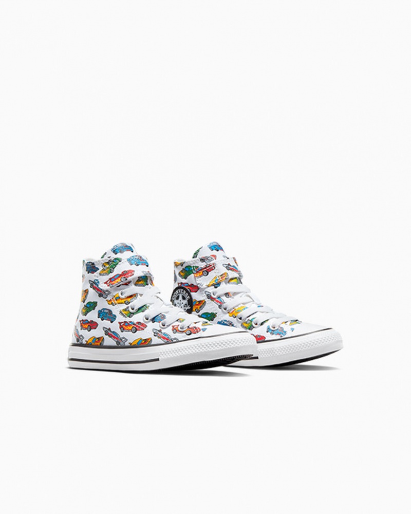 Converse Chuck Taylor All Star Easy-On Cars Wit Geel Rood | 528937RAF