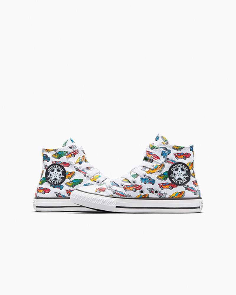 Converse Chuck Taylor All Star Easy-On Cars Wit Geel Rood | 528937RAF