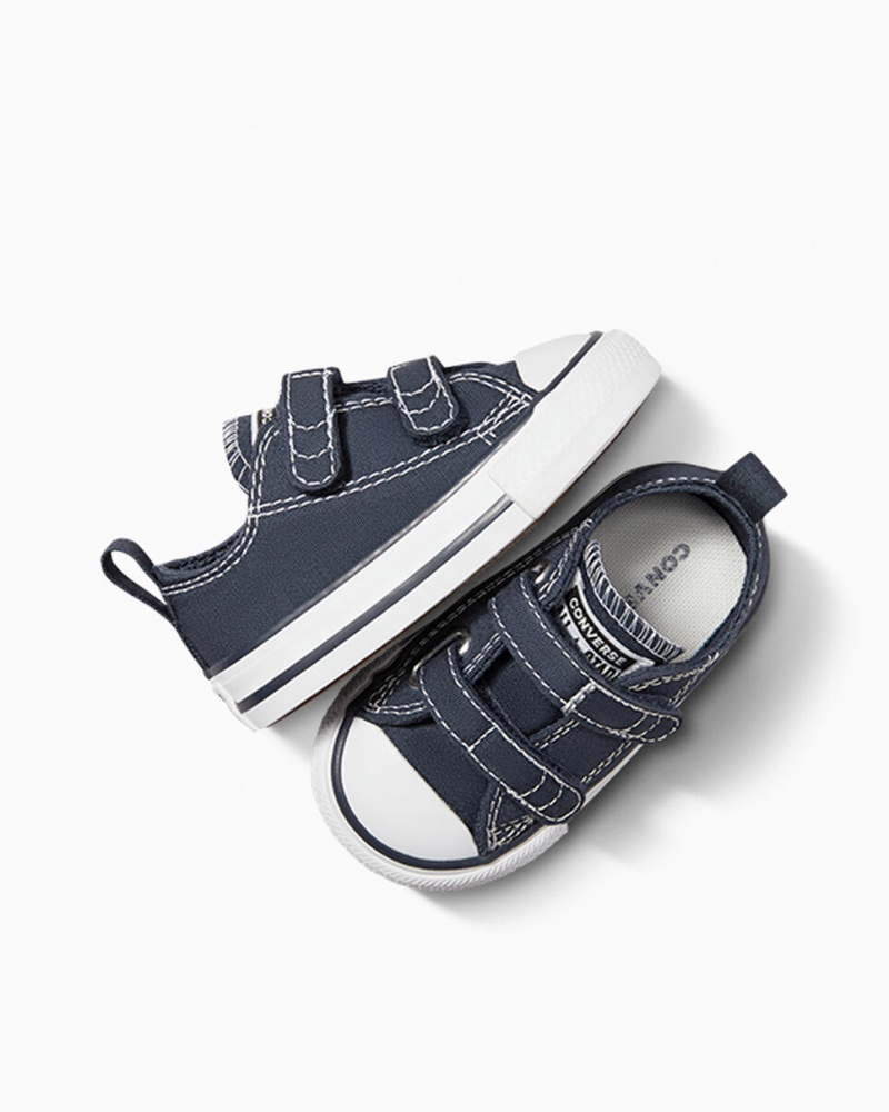 Converse Chuck Taylor All Star Easy-On Donkerblauw Wit | 645082VIY