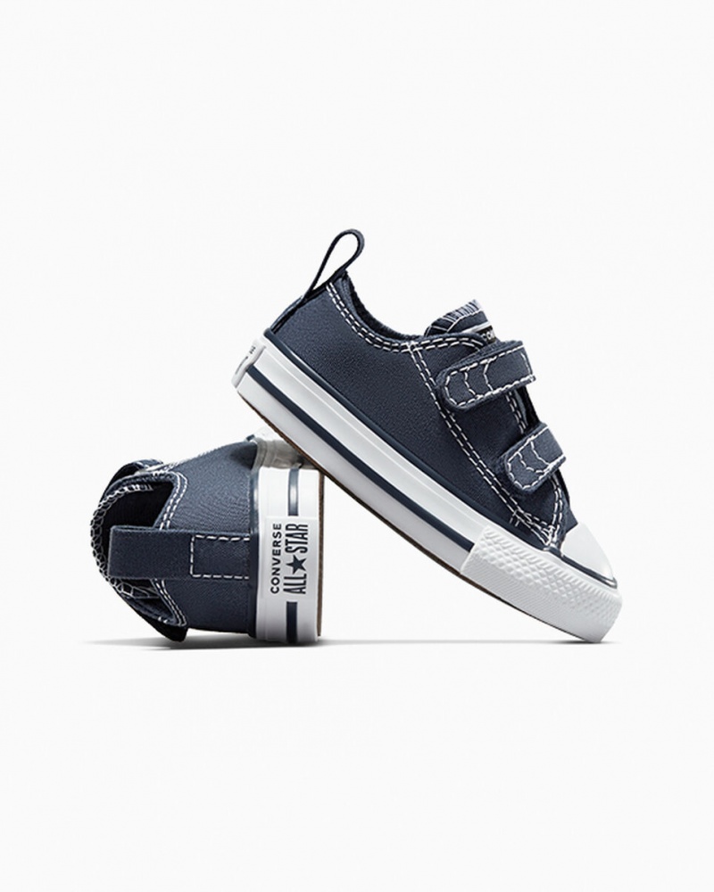 Converse Chuck Taylor All Star Easy-On Donkerblauw Wit | 645082VIY