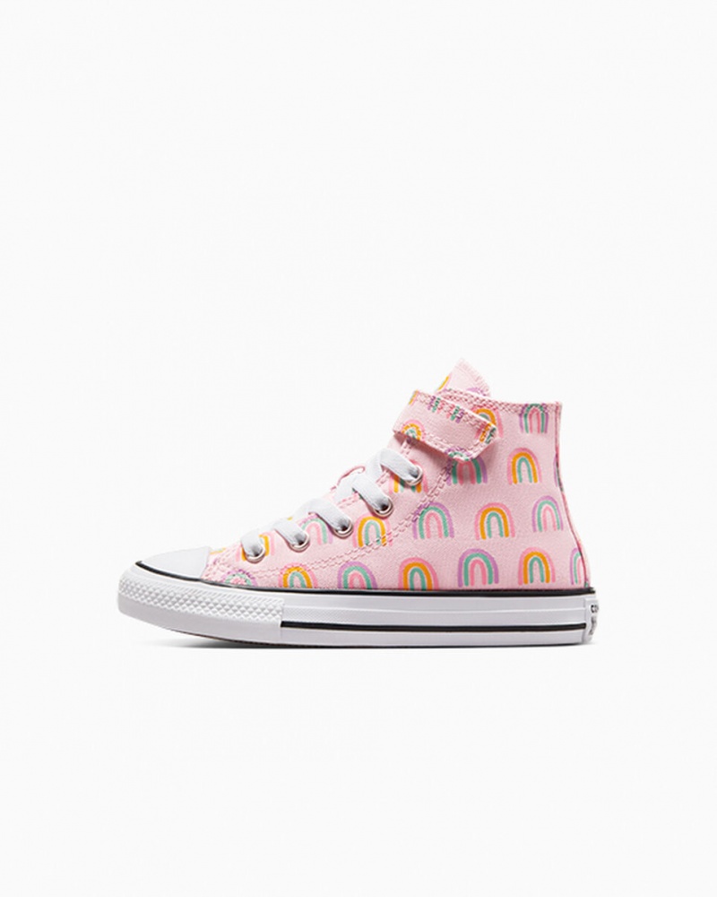 Converse Chuck Taylor All Star Easy-On Rainbows Roze | 312578HZC