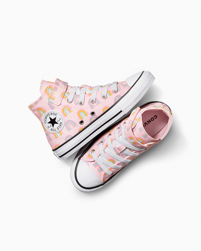 Converse Chuck Taylor All Star Easy-On Rainbows Roze | 312578HZC