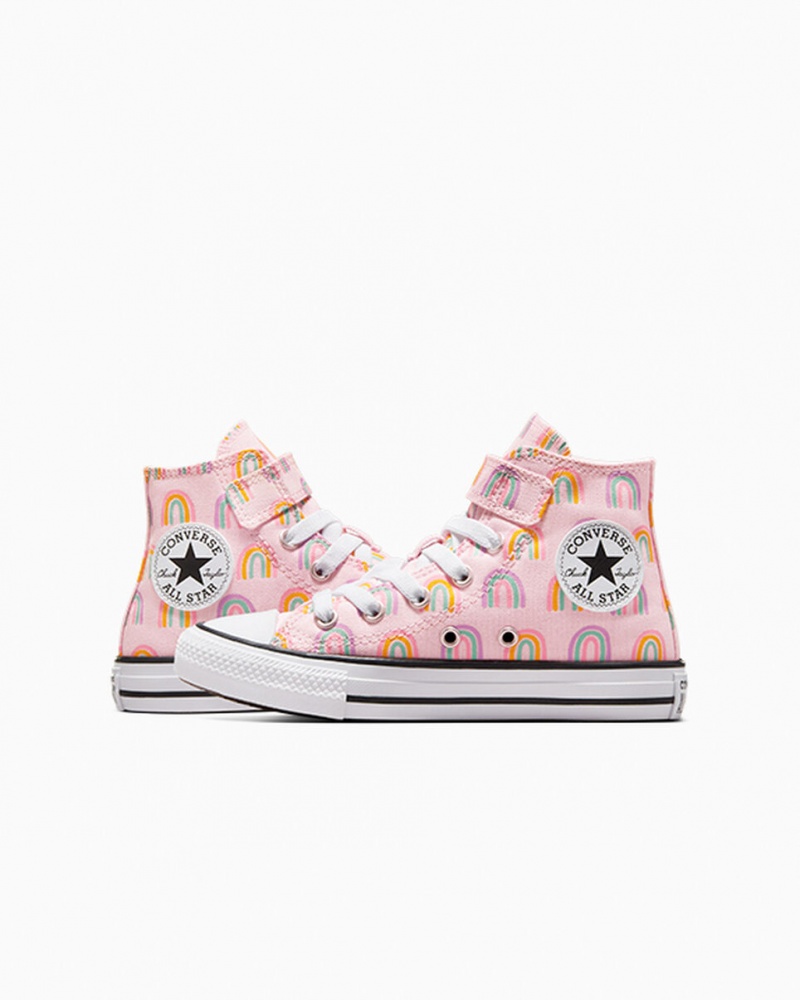 Converse Chuck Taylor All Star Easy-On Rainbows Roze | 312578HZC