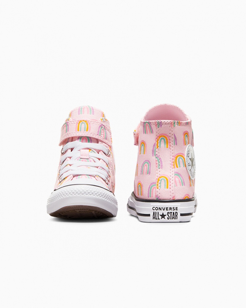 Converse Chuck Taylor All Star Easy-On Rainbows Roze | 312578HZC