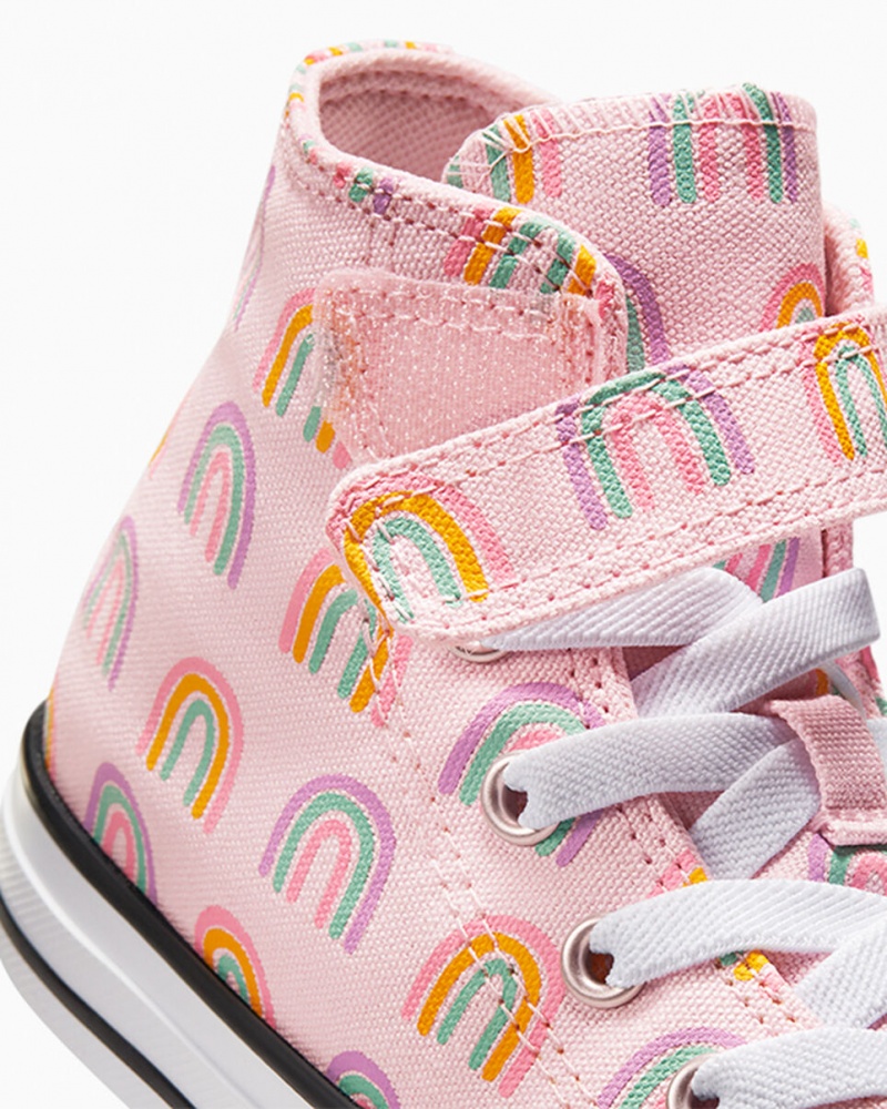 Converse Chuck Taylor All Star Easy-On Rainbows Roze | 312578HZC