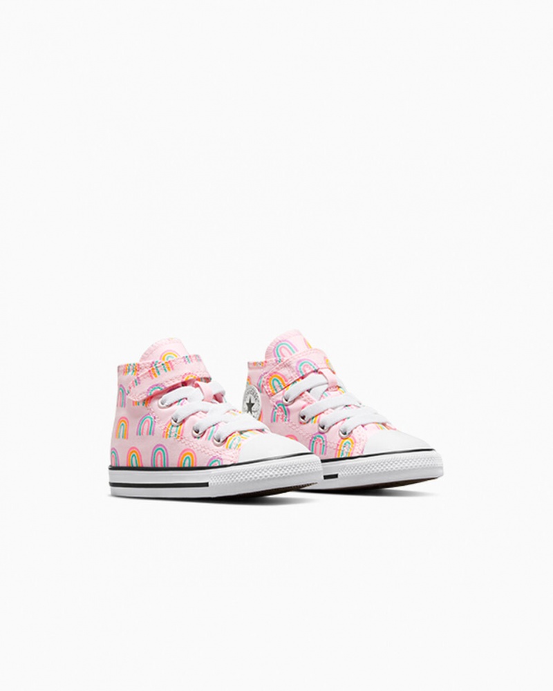 Converse Chuck Taylor All Star Easy-On Rainbows Roze | 274508TYW