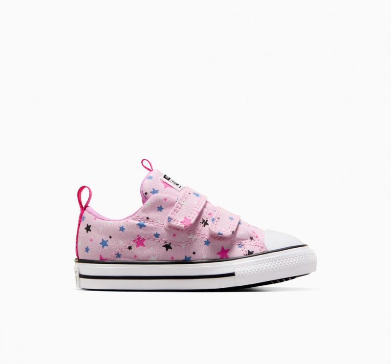 Converse Chuck Taylor All Star Easy On Sparkle Roze Blauw Wit | 017549RLZ