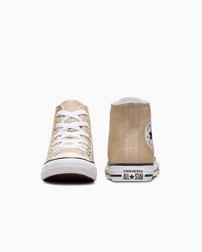 Converse Chuck Taylor All Star Excess Materials Khaki Wit Zwart | 582036CLV