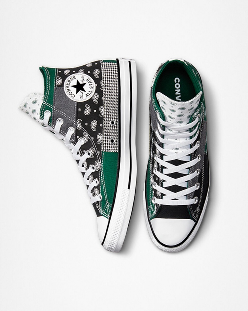 Converse Chuck Taylor All Star Hacked Patterns Zwart Wit | 379810OSQ