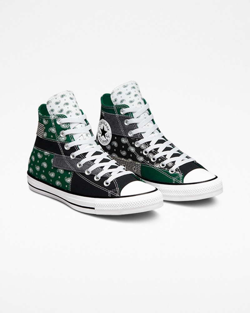 Converse Chuck Taylor All Star Hacked Patterns Zwart Wit | 379810OSQ