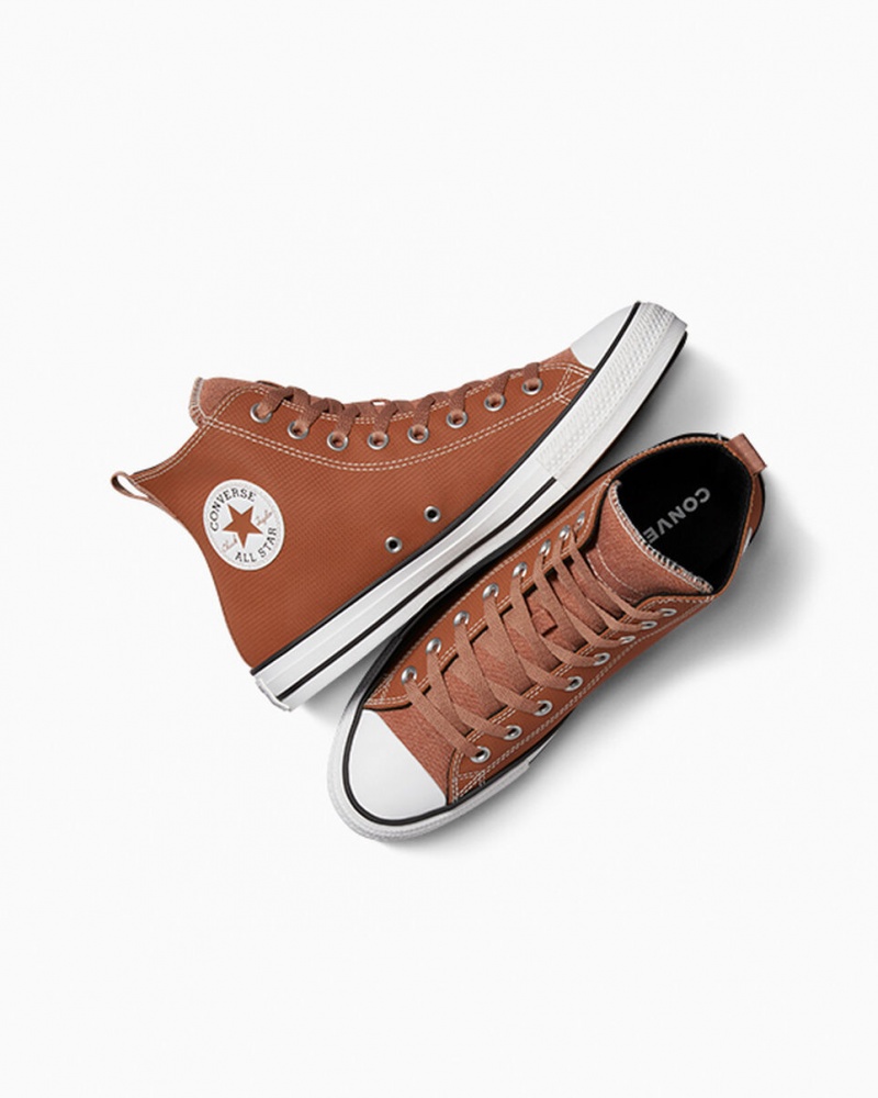 Converse Chuck Taylor All Star Leren Wit | 845319GRK