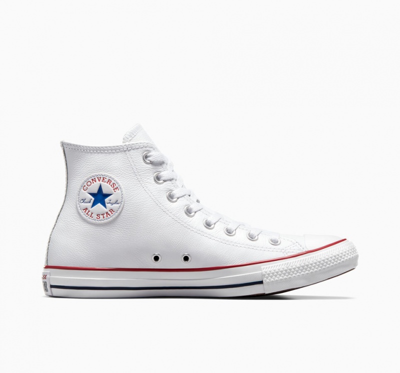 Converse Chuck Taylor All Star Leren Wit | 782561GHK