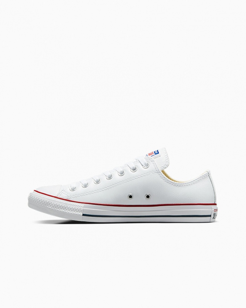 Converse Chuck Taylor All Star Leren Wit | 026958TIV