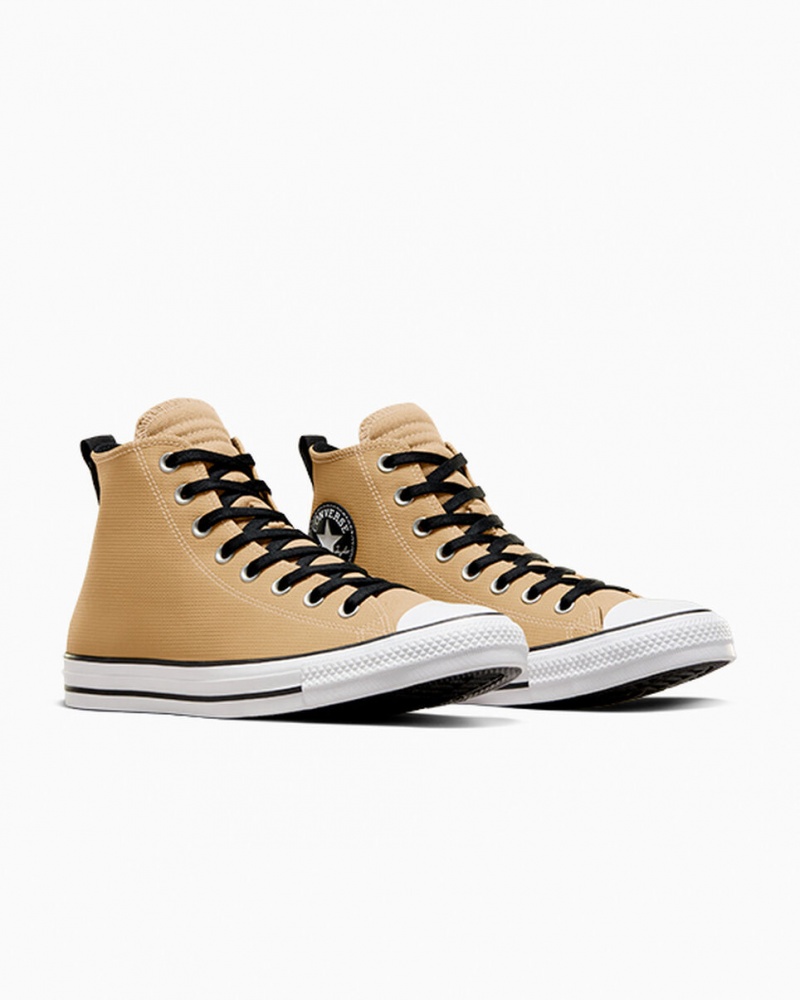 Converse Chuck Taylor All Star Leren Zwart Wit | 269015VUM