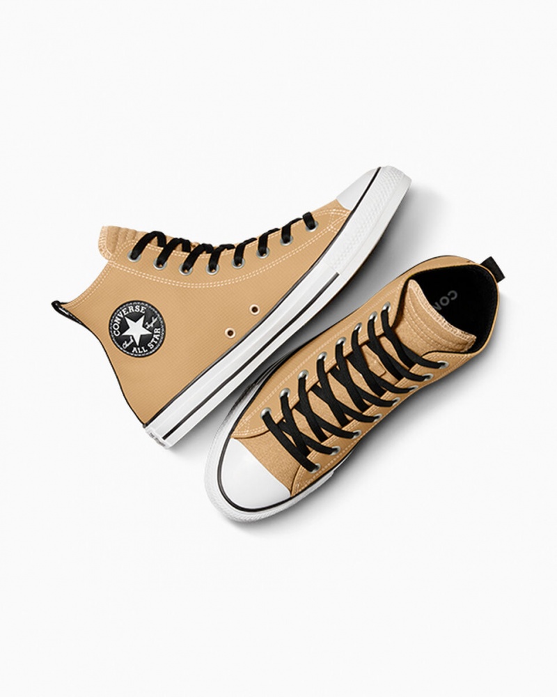 Converse Chuck Taylor All Star Leren Zwart Wit | 269015VUM