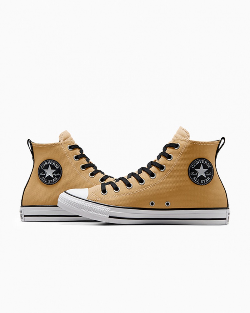 Converse Chuck Taylor All Star Leren Zwart Wit | 269015VUM